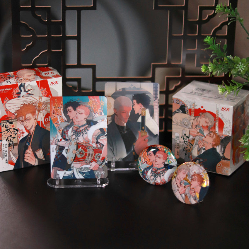 19 Days "A Toast to Tonight" Series Acrylic Card Blind Box - MOSSPACA