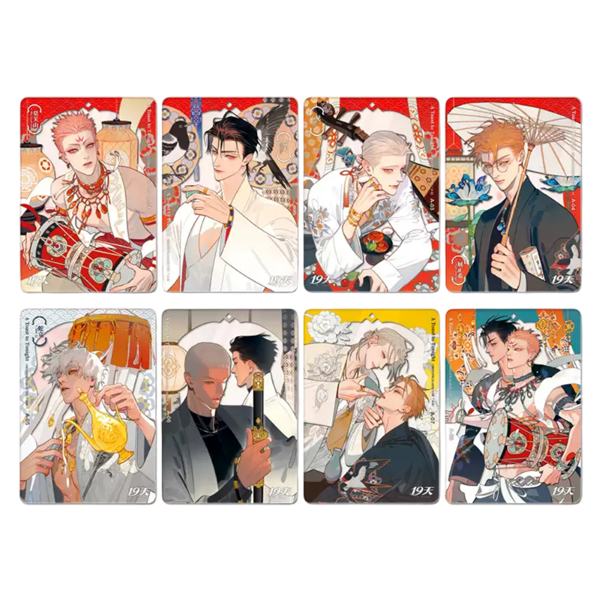 19 Days "A Toast to Tonight" Series Acrylic Card Blind Box - MOSSPACA