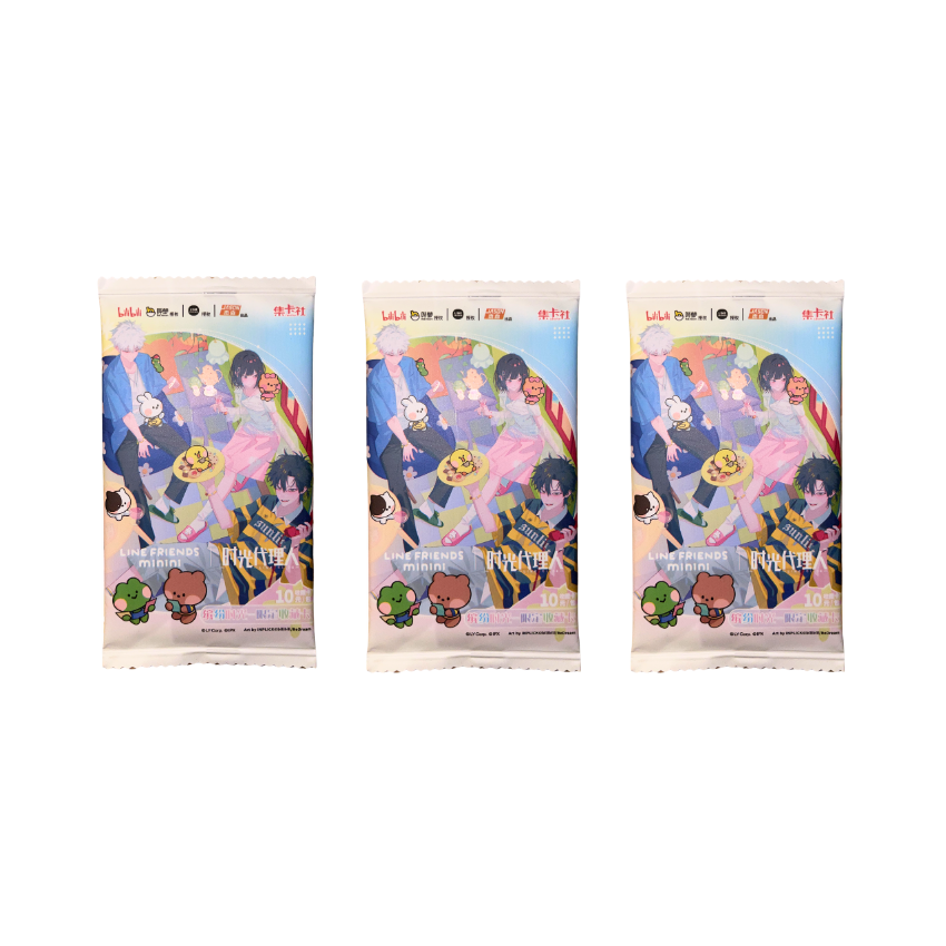 Link Click × LINE FRIENDS minimini Collectible Card Blind Box - CardFun