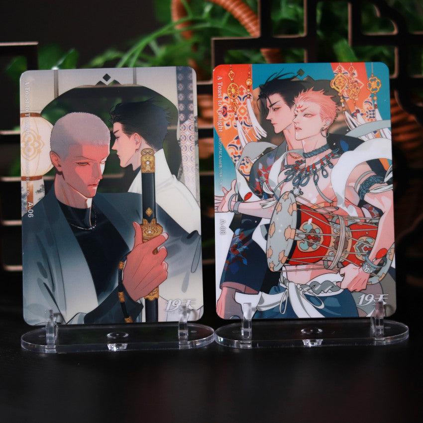 19 Days "A Toast to Tonight" Series Acrylic Card Blind Box - MOSSPACA