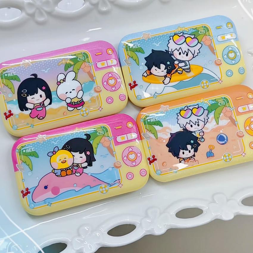 Link Click × LINE FRIENDS Camera Badge Blind Box - GoodsFun