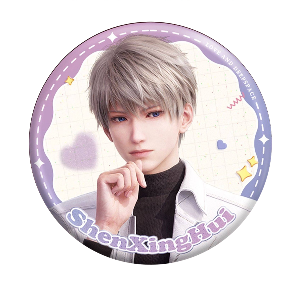 Love and Deepspace “Opposing Visions” Series 58mm Tin Badge - Papergames