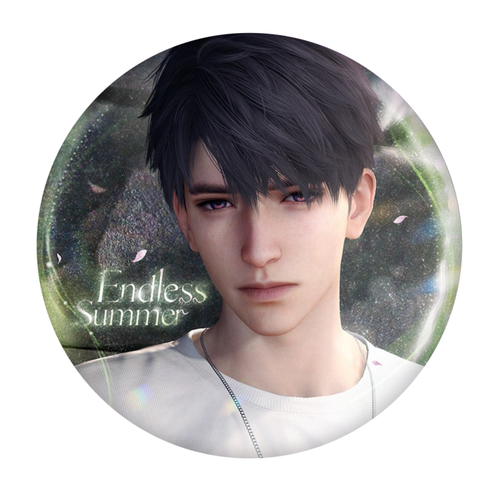 Love and Deepspace "Whisper of the Heart" Series 75mm Tin Badge - Papergames