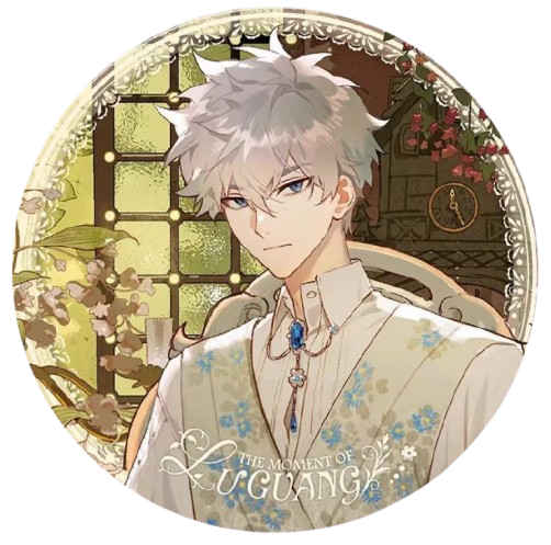 Link Click “The Moment of Blossoming” Series 65mm Tin Badge - Li Ting
