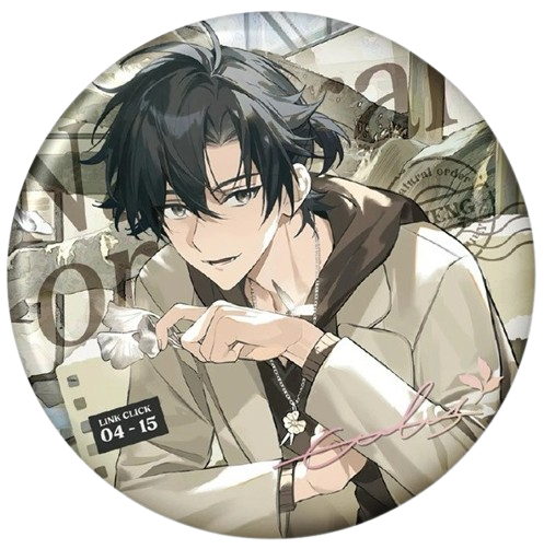 Link Click “Natural Order” Series 65mm Tin Badge - Li Ting