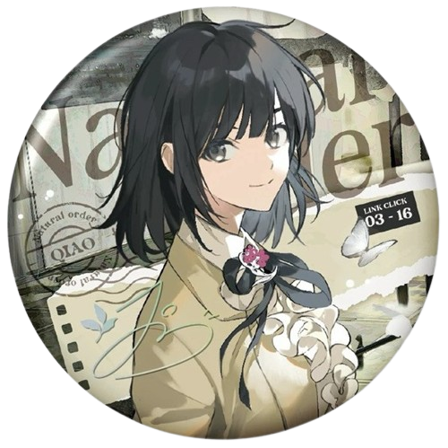 Link Click “Natural Order” Series 65mm Tin Badge - Li Ting