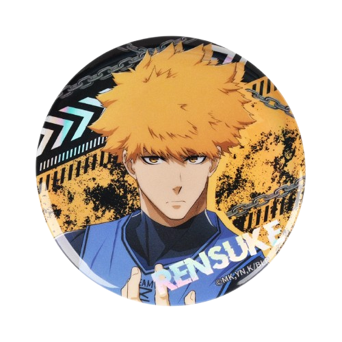 Blue Lock 58mm Mate Laser Tin Badge - Boom Comic