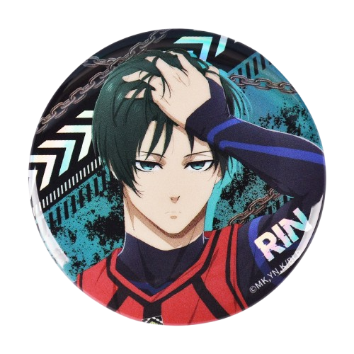 Blue Lock 58mm Mate Laser Tin Badge - Boom Comic