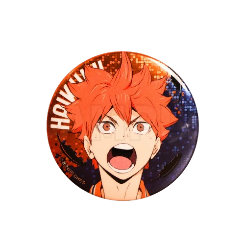 Haikyu!! The Dumpster Battle 58mm Double Flash Tin Badge - GuGuGuGu