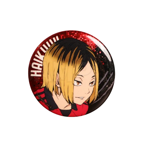 Haikyu!! The Dumpster Battle 58mm Double Flash Tin Badge - GuGuGuGu
