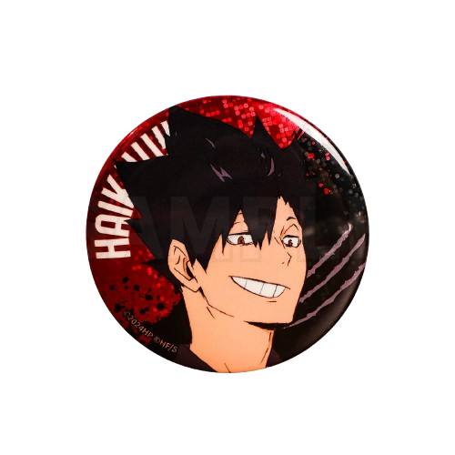 Haikyu!! The Dumpster Battle 58mm Double Flash Tin Badge - GuGuGuGu