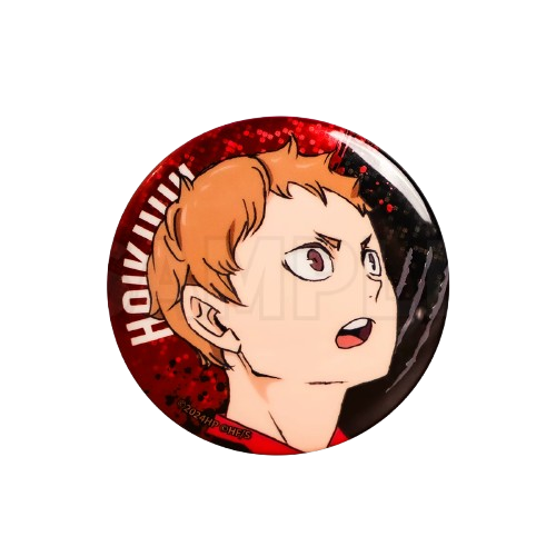 Haikyu!! The Dumpster Battle 58mm Double Flash Tin Badge - GuGuGuGu