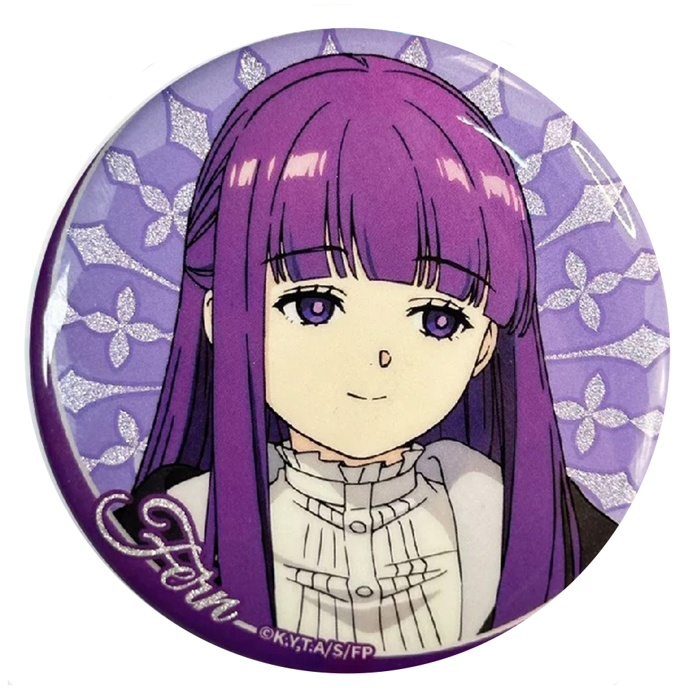 Frieren: Beyond Journey's End 75mm Double Flash 75mm Tin Badge - OMAMORI