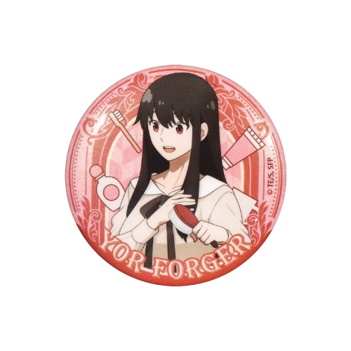 SPY×FAMILY 58mm Getting Ready 58mm Tin Badge - Boom Comic