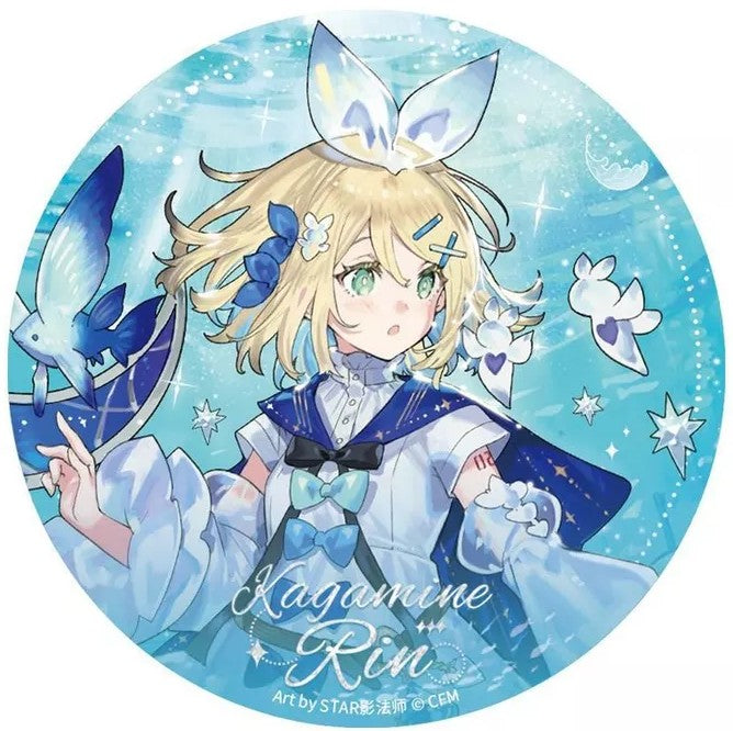 Hatsune Miku “Floating Light, Dreaming Shadow” Series 65mm Tin Badge - LOFTERGOODS