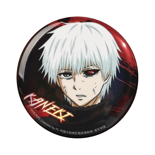 Tokyo Ghoul 58mm Tin Badge - Boom Comic