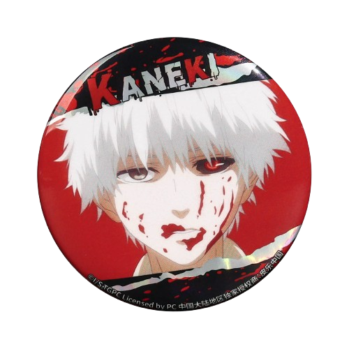 Tokyo Ghoul 58mm Tin Badge - Boom Comic