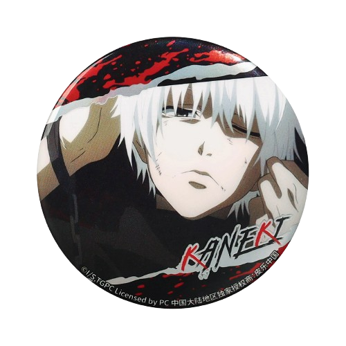 Tokyo Ghoul 58mm Tin Badge - Boom Comic
