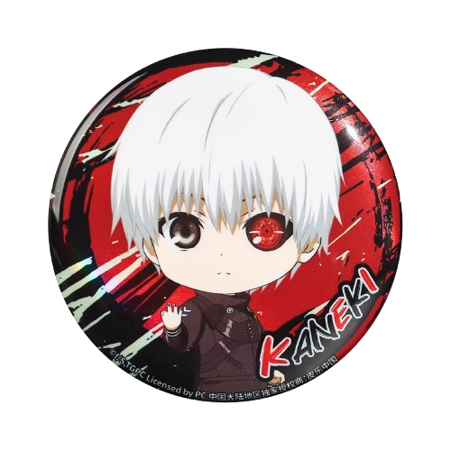 Tokyo Ghoul 58mm Tin Badge - Boom Comic