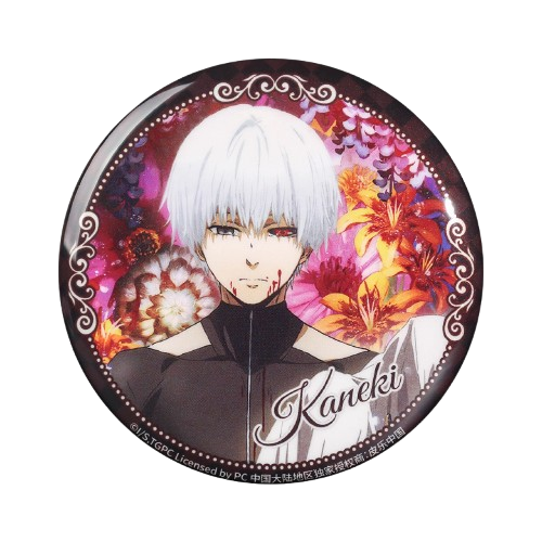 Tokyo Ghoul 58mm Tin Badge - Boom Comic