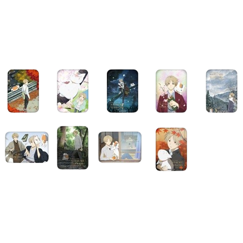 Natsume's Book of Friends Daily Life Series 66*91mm Square Badge Blind Box - NANMANSHE