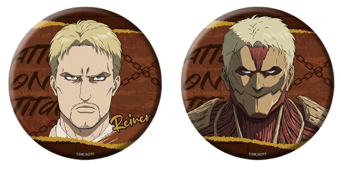 Attack on Titan Final Season 75mm Lenticular Badge - Boom Comic