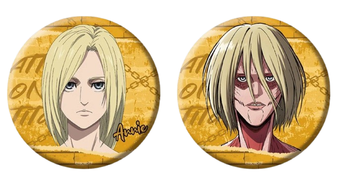 Attack on Titan Final Season 75mm Lenticular Badge - Boom Comic