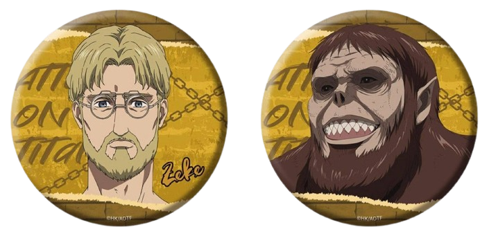 Attack on Titan Final Season 75mm Lenticular Badge - Boom Comic