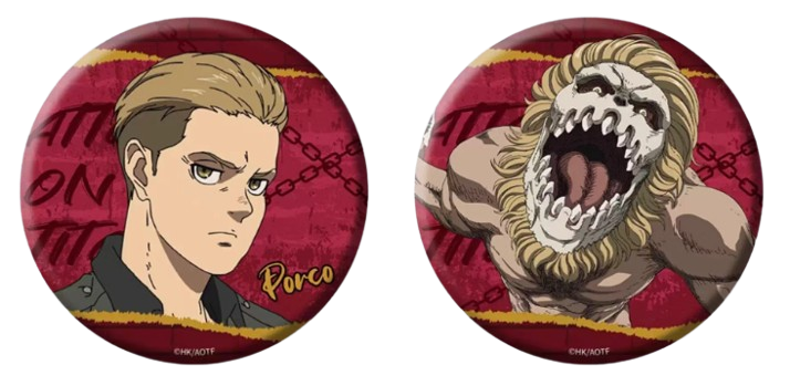 Attack on Titan Final Season 75mm Lenticular Badge - Boom Comic