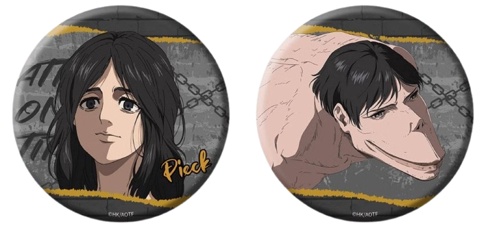 Attack on Titan Final Season 75mm Lenticular Badge - Boom Comic