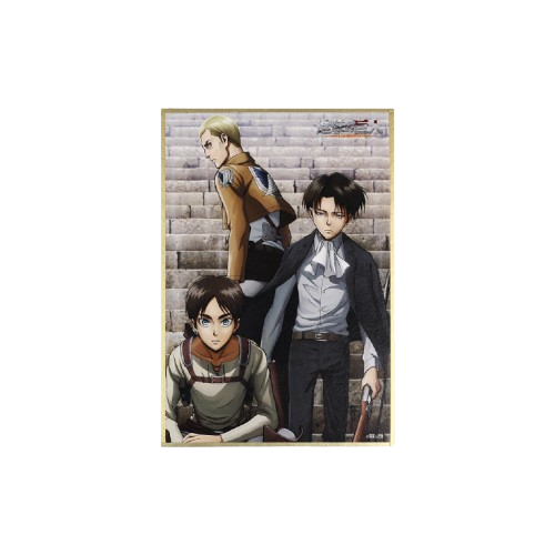 Attack on Titan S1 12*18cm Gold-Edge Colored Paper - Boom Comic