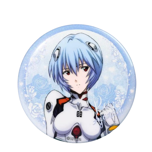 EVA "Kirei Koushou" Series 75mm Tin Badge - Boom Comic