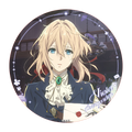 Violet Evergarden 75mm Violet Magnet Badge - Boom Comic