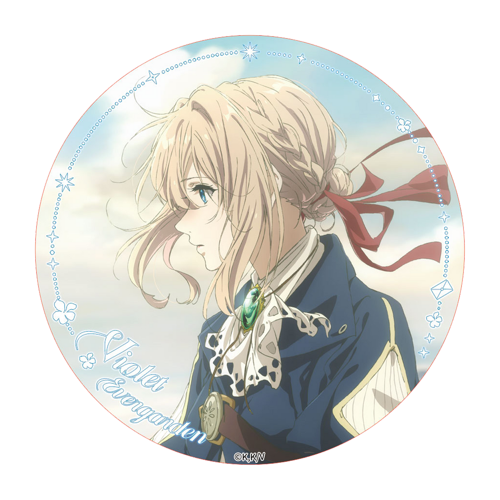 Violet Evergarden 75mm Violet Magnet Badge - Boom Comic