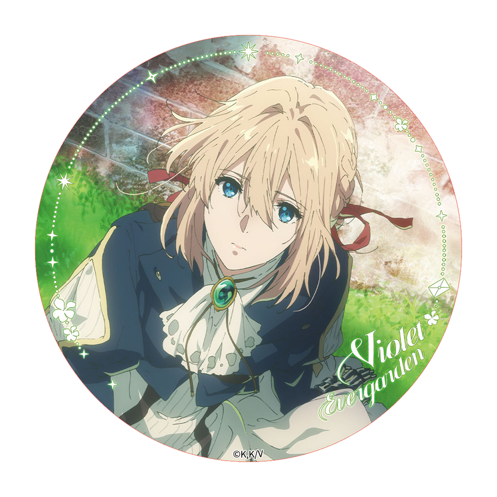 Violet Evergarden 75mm Violet Magnet Badge - Boom Comic