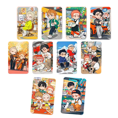 19 Days "Live" Series 54*86mm Rectangular Tin Badge Blind Box - MOSSPACA