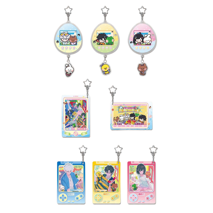 Link Click × LINE FRIENDS Acrylic Keychain Blind Box - GoodsFun