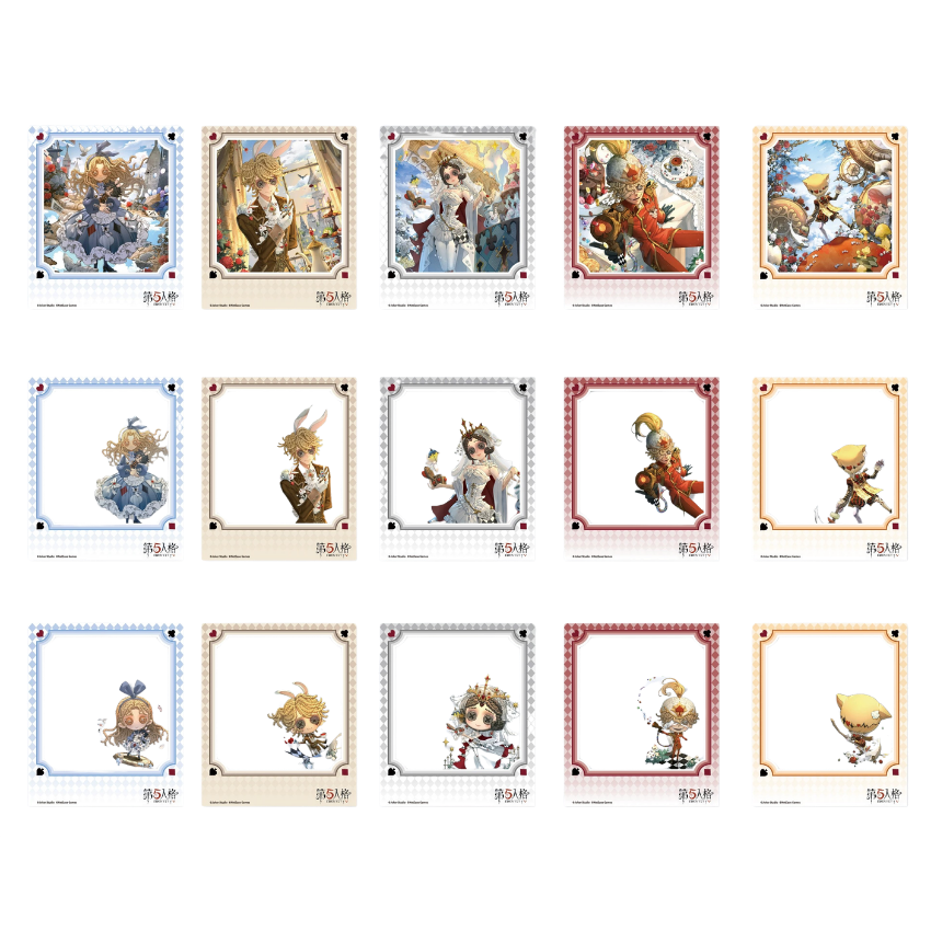 Identity V Wonderland Tour Polaroid Card Blind Box - Tianan Chuangqi