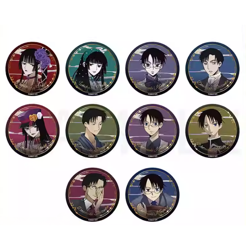 xxxHOLiC 58mm Tin Badge Blind Box - I.G WIT