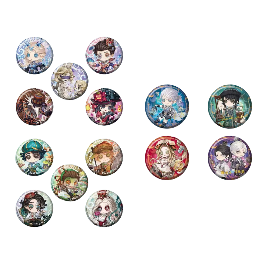Identity V Moonlight Dreamland Chibi Series 58mm Tin Badge Blind Box - SHININGSOUL