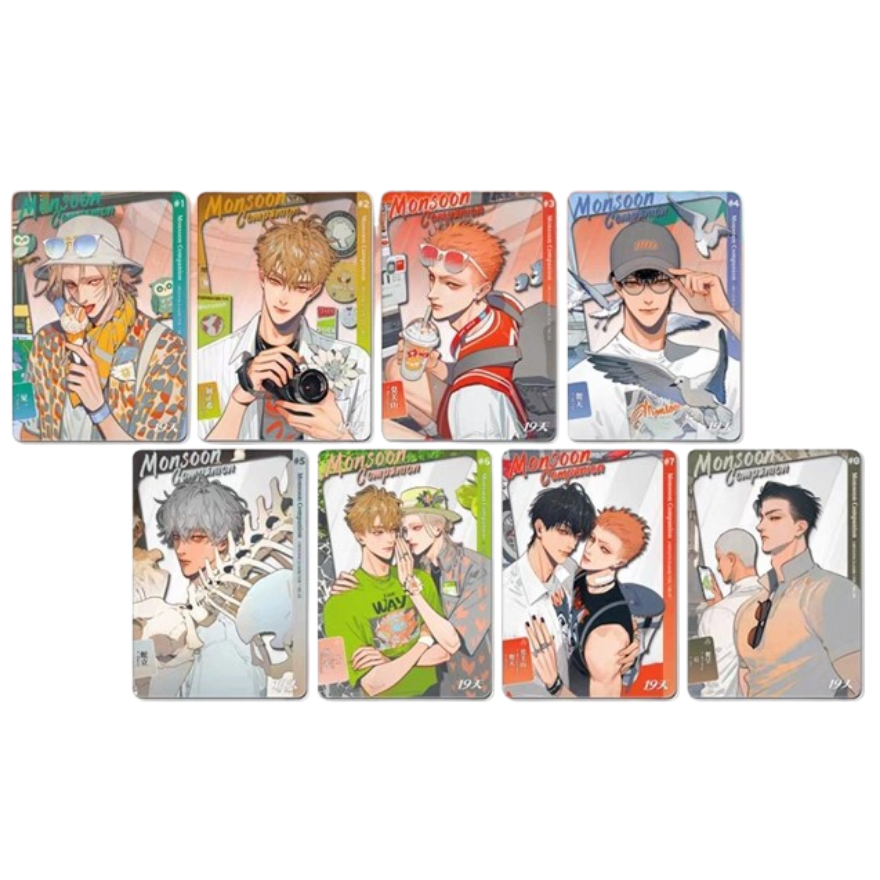 19 Days "Monsoon Companion" Series Acrylic Polaroid Blind Box - MOSSPACA