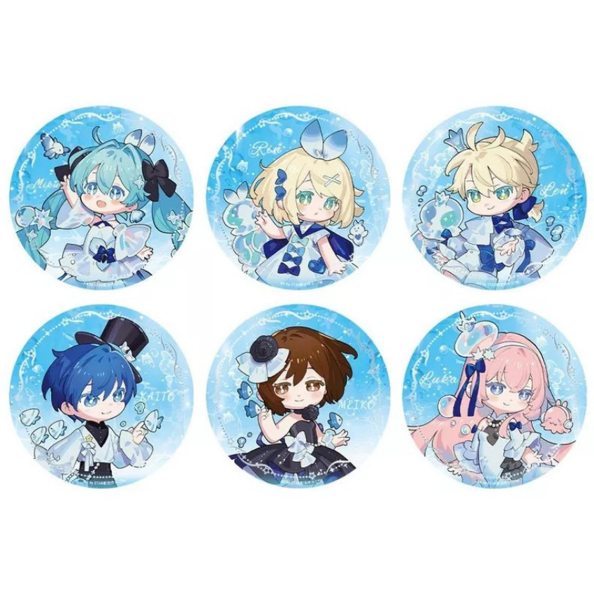 Hatsune Miku Floating Light, Dreaming Shadow 58mm Chibi Tin Badge Blind Box - LOFTERGOODS
