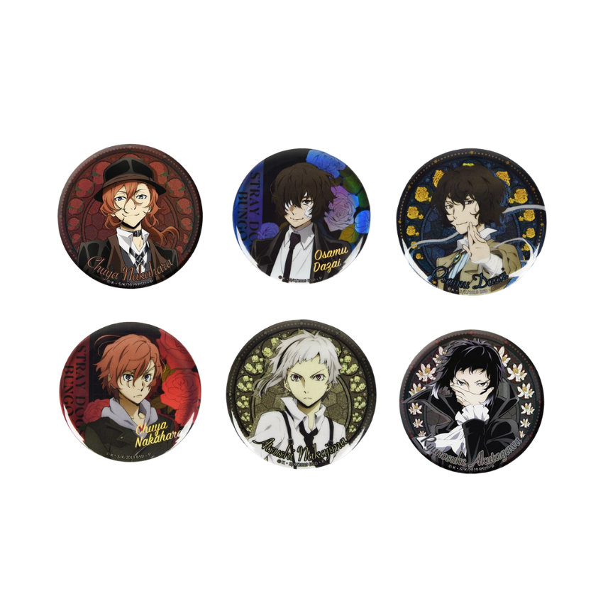 Bungo Stray Dogs 58mm Double Flash Tin Badge - Boom Comic