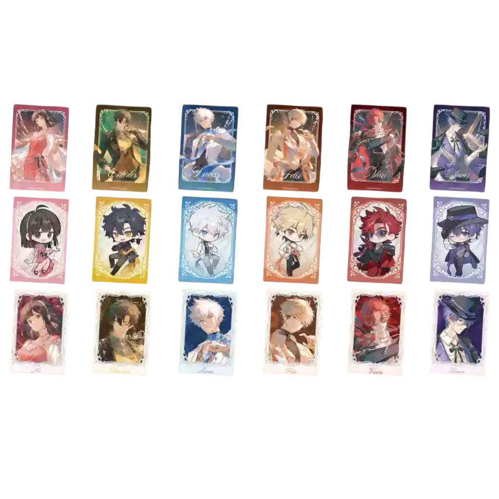 Link Click Gem in Box Badge & Photo Card Blind Box - Huabaobao