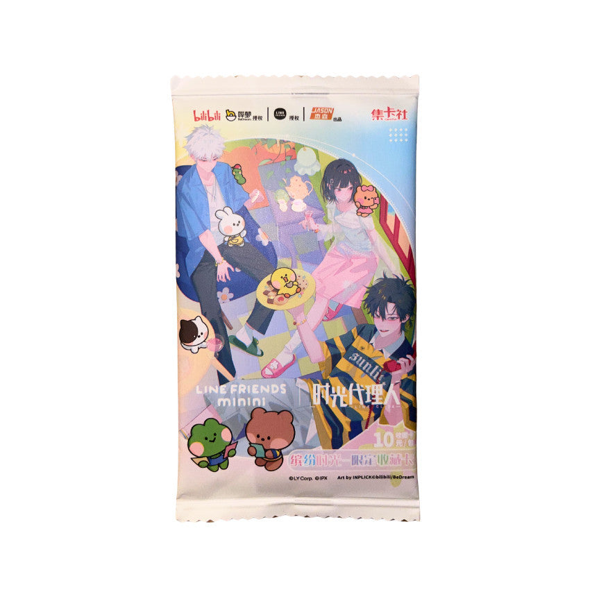 Link Click × LINE FRIENDS minimini Collectible Card Blind Box - CardFun