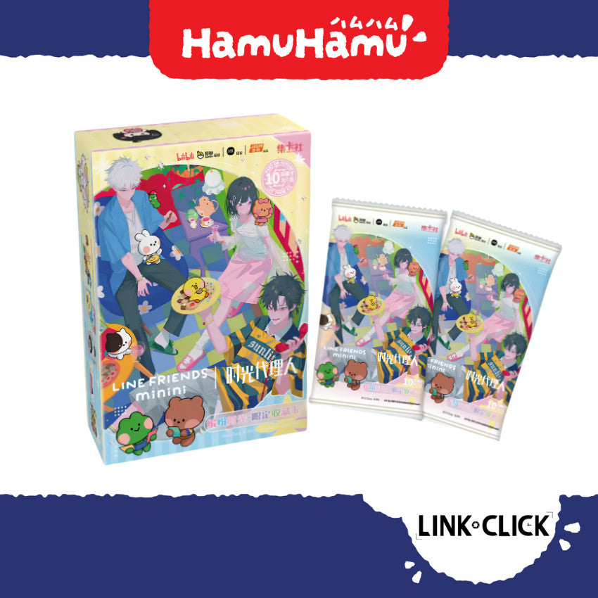 Link Click × LINE FRIENDS minimini Collectible Card Blind Box - CardFun