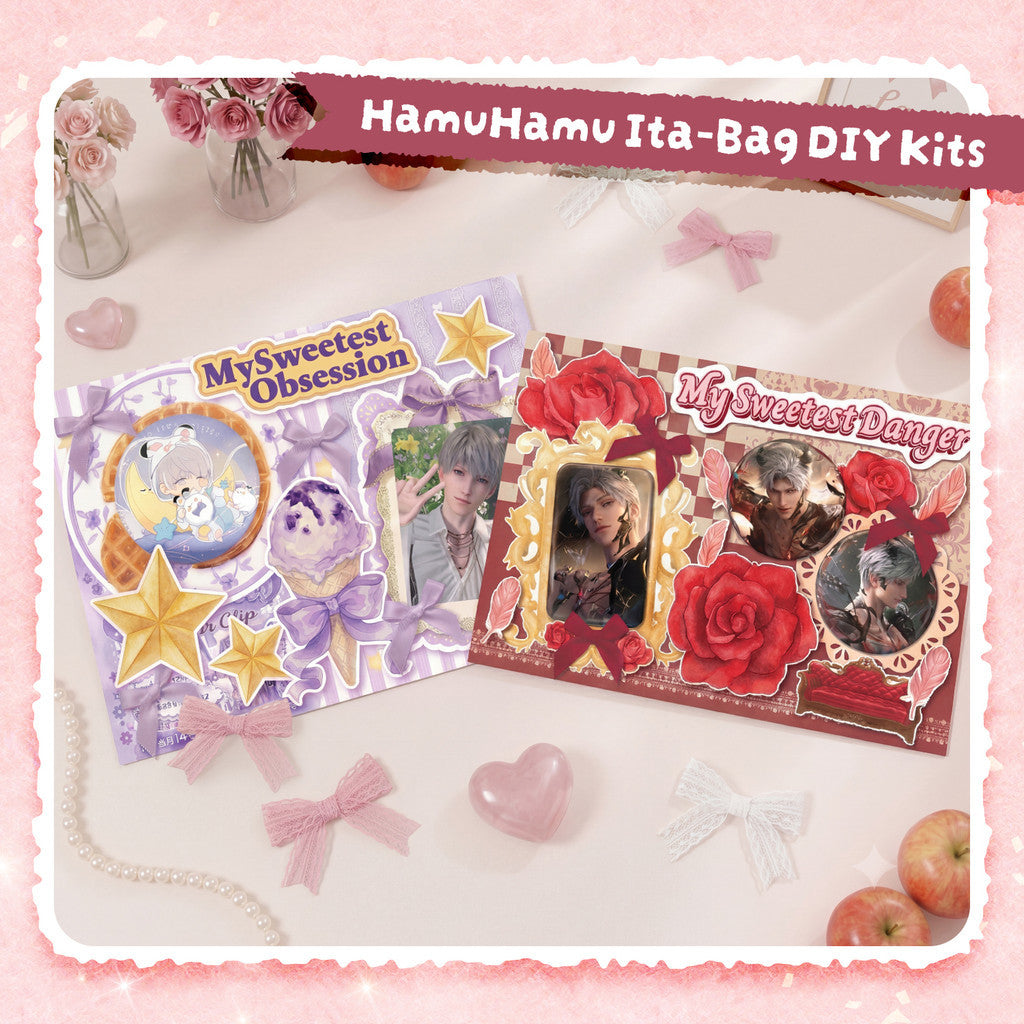 DECO YOUR DREAM ITA-BAG. FAST.: HamuHamu Ita Bag Decoration Kits