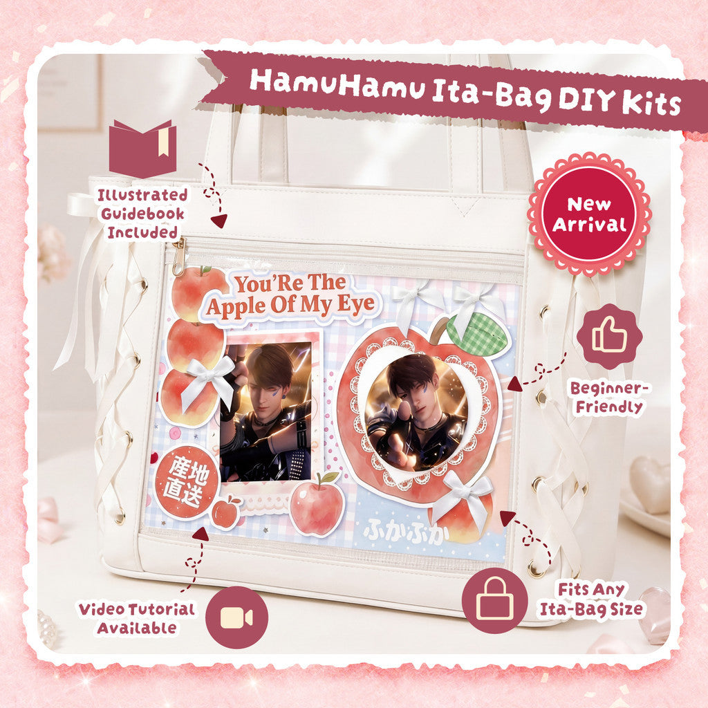 DECO YOUR DREAM ITA-BAG. FAST.: HamuHamu Ita Bag Decoration Kits