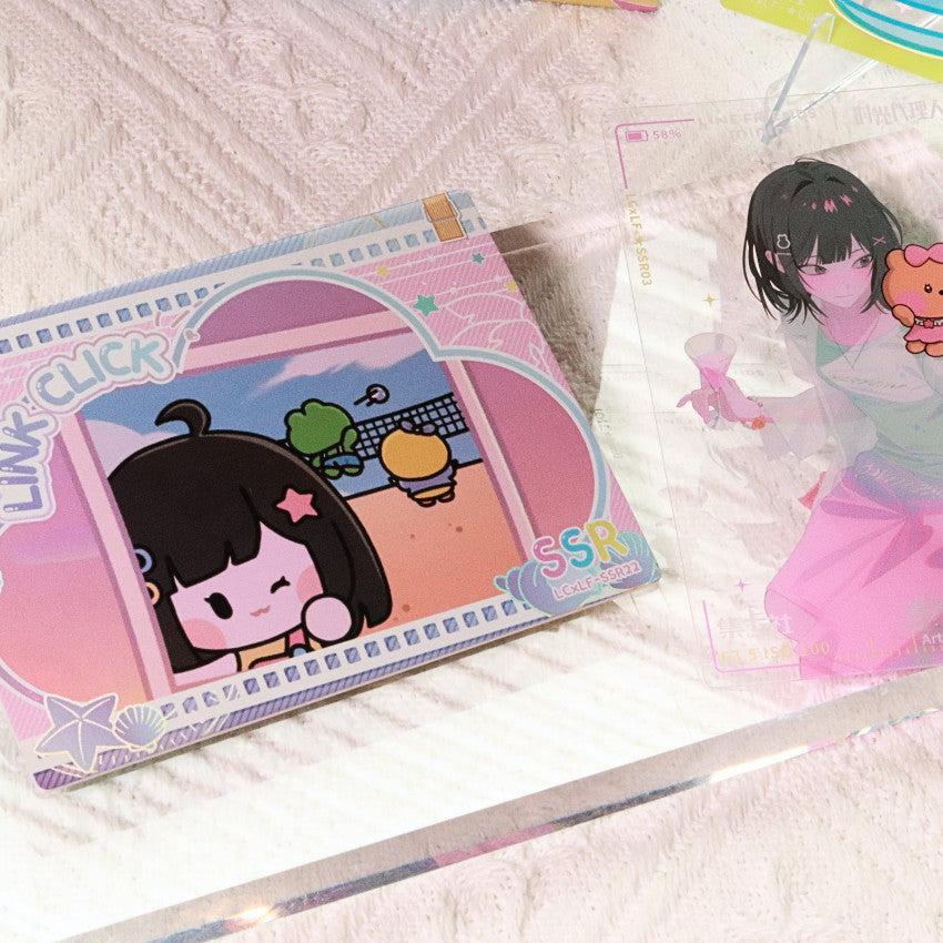 Link Click × LINE FRIENDS minimini Collectible Card Blind Box - CardFun
