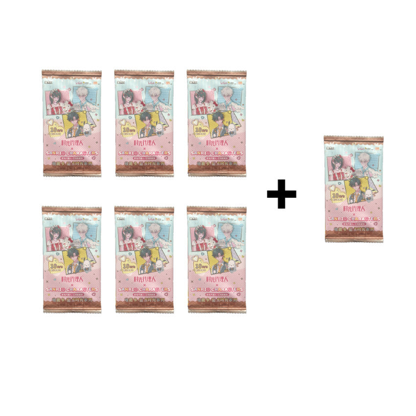 Link Click × Sanrio Characters Sweet Moments Series Collectible Card Blind Box - CardFun